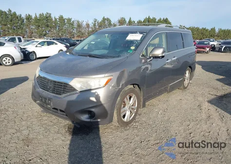 2014 Nissan Quest Le from USA, damaged, VIN JN8AE2KP0E9103731